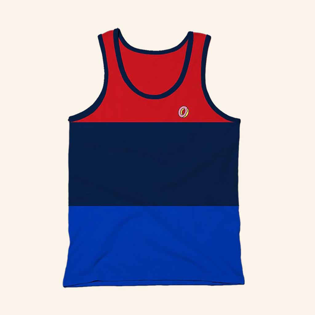 Odd Future Merch Donut Tri Colored Tank Top Christmas Gifts For Guys