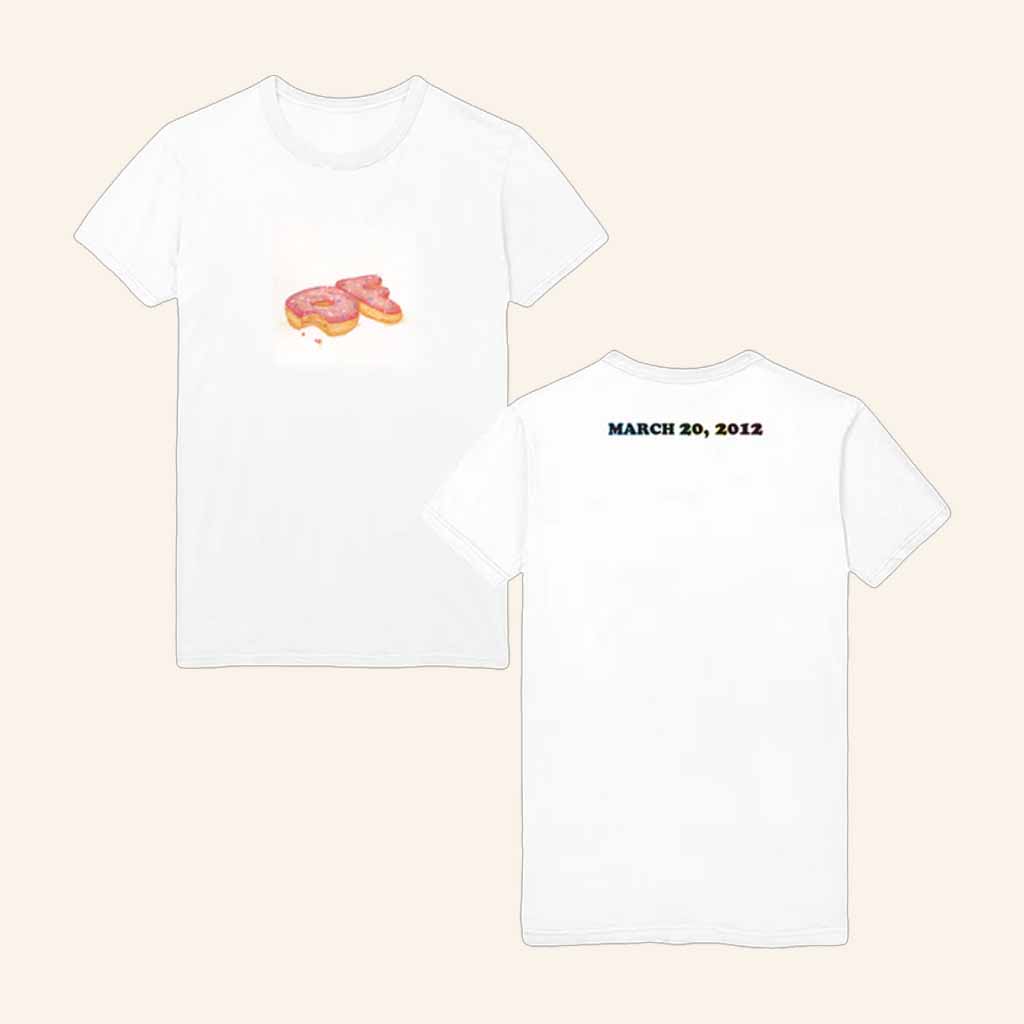 Odd Future Merch OF Donut Vol 2 White T-Shirt Best Gifts For Sister Odd Future Merch OF Donut Vol 2 White T-Shirt Best Gifts For Sister