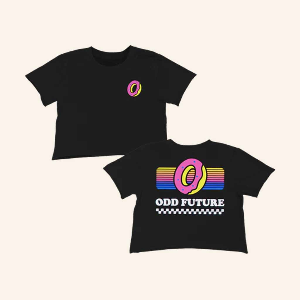 Odd Future Merch Rainbow Checkerboard Crop Top Unique Gifts For Wife Odd Future Merch Rainbow Checkerboard Crop Top Unique Gifts For Wife