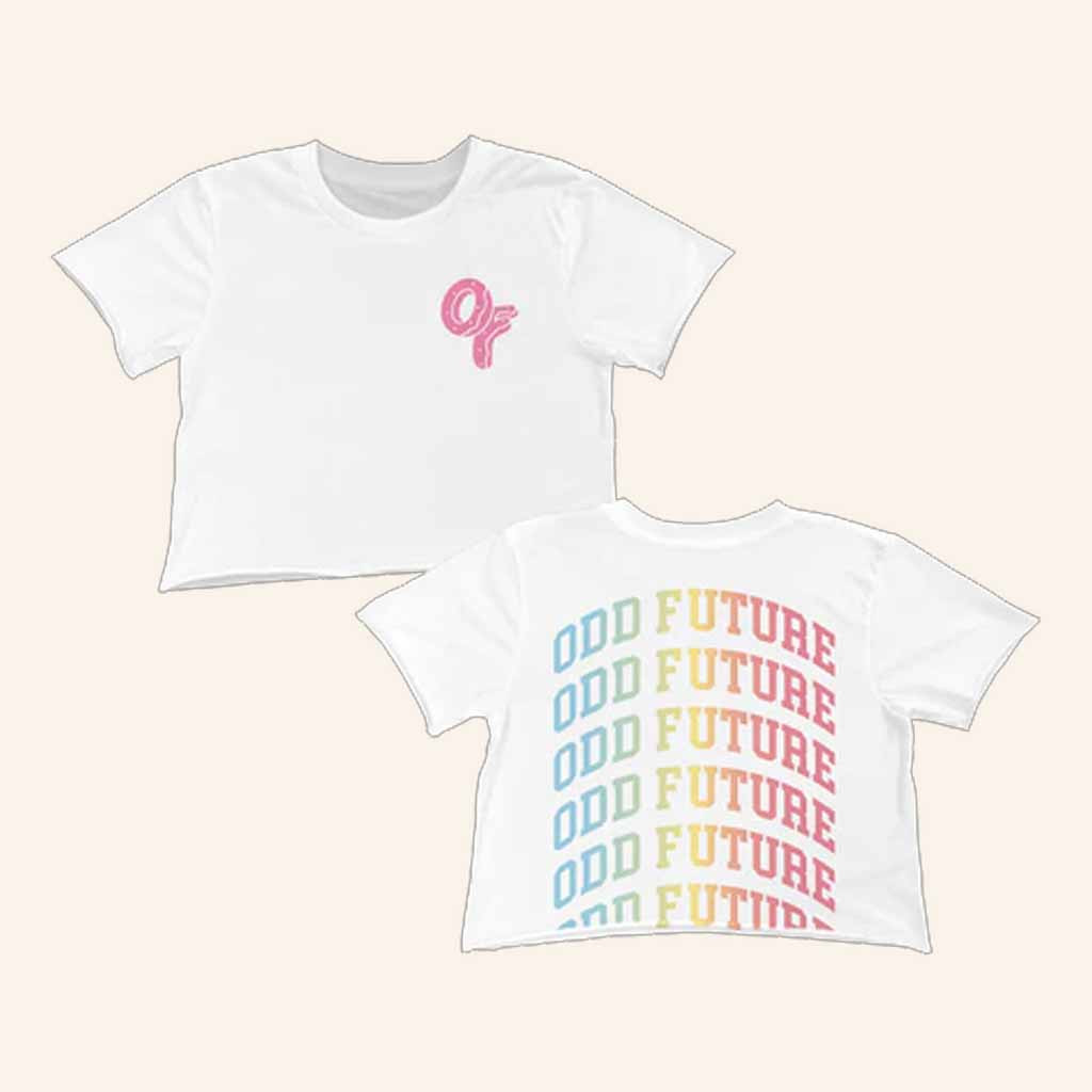 Odd Future Merch Repeat Rainbow Crop Top Best Christmas Gifts For Wife Odd Future Merch Repeat Rainbow Crop Top Best Christmas Gifts For Wife