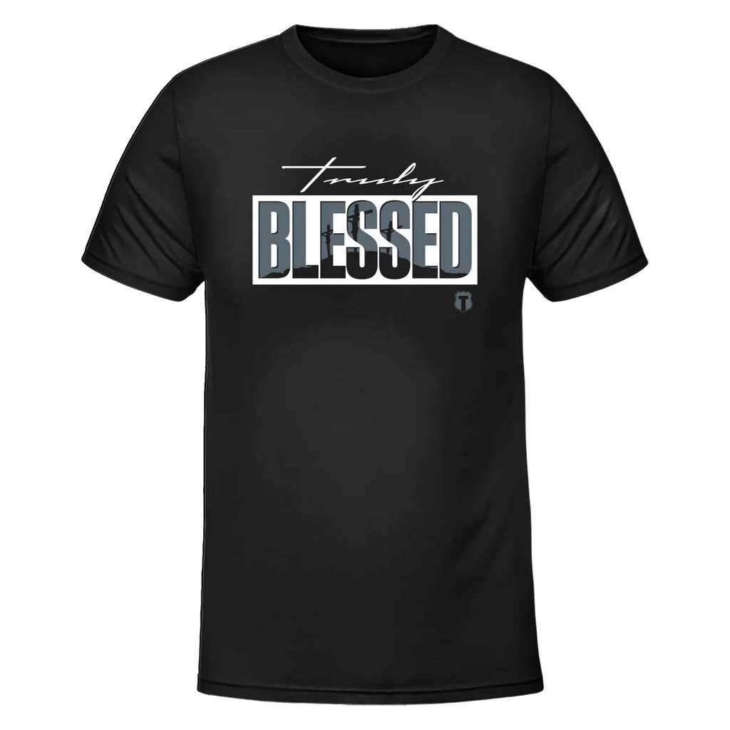 Officer Tatum Merch Truly Blessed Black T-Shirt Faith Clothes Gift For Christian Officer Tatum Merch Truly Blessed Black T-Shirt Faith Clothes Gift For Christian