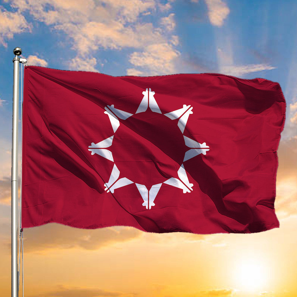 Oglala Flag Lakota Oglala Sioux Tribe Flag Indoor Outdoor Hanging Oglala Flag Lakota Oglala Sioux Tribe Flag Indoor Outdoor Hanging