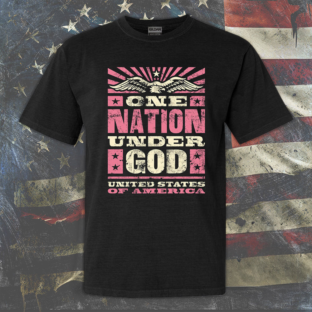One Nation Under God Shirt United States Of America Patriotic Tee Shirt Gifts For Christian One Nation Under God Shirt United States Of America Patriotic Tee Shirt Gifts For Christian