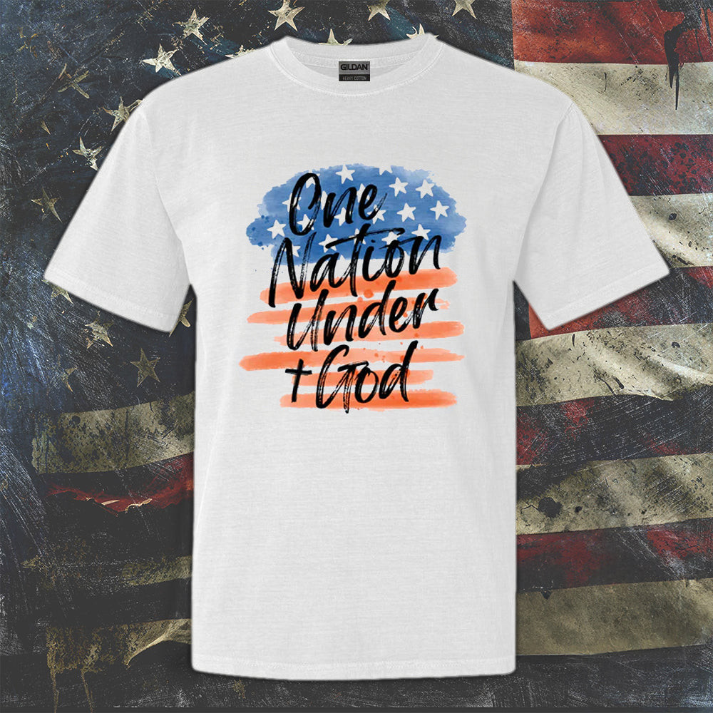 One Nation Under God T-Shirt Faith Christian Patriotic Tee Shirts 4Th Of July Gifts One Nation Under God T-Shirt Faith Christian Patriotic Tee Shirts 4Th Of July Gifts