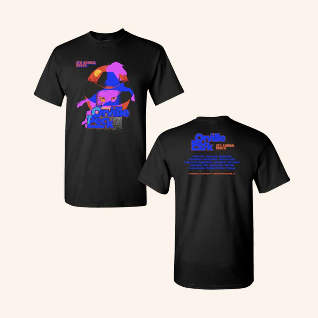Orville Peck Merch 5th Annual Rodeo T-Shirt Presents For Music Lovers Orville Peck Merch 5th Annual Rodeo T-Shirt Presents For Music Lovers
