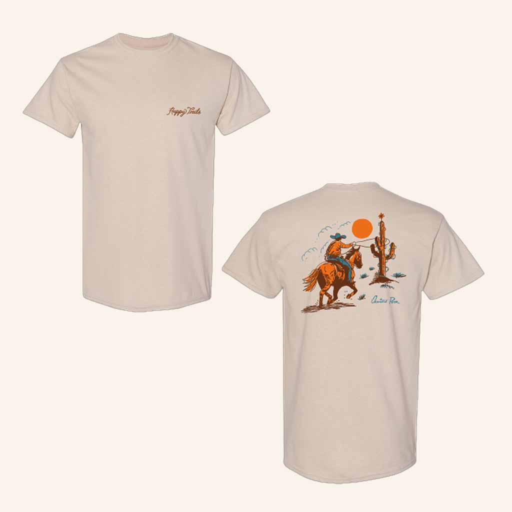 Orville Peck Merch Happy Trails T-Shirt Christmas Ideas For Boyfriend Orville Peck Merch Happy Trails T-Shirt Christmas Ideas For Boyfriend