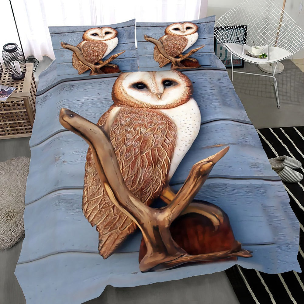 Owl Bedding Set Duvet Cover Merchandise Themed Owl Presents For Ladies Owl Bedding Set Duvet Cover Merchandise Themed Owl Presents For Ladies