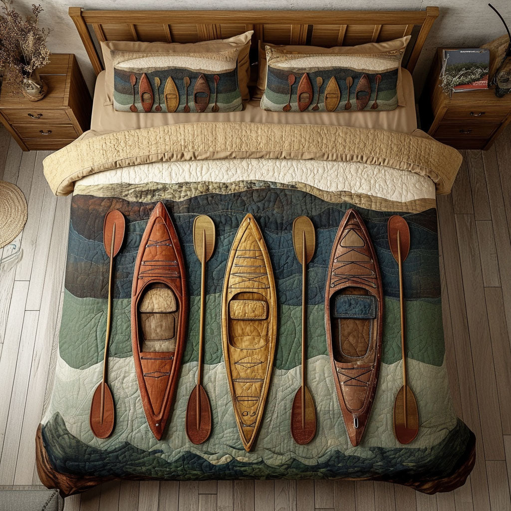 Paddle Flow Quilted Bedding Set Duvet Cover Bedspreads Kayak Fishing Gift Ideas Paddle Flow Quilted Bedding Set Duvet Cover Bedspreads Kayak Fishing Gift Ideas
