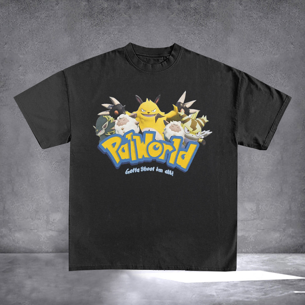 Palworld Shirt Gotta Shoot Them All Palworld Merch Palworld Apparel Palworld Shirt Gotta Shoot Them All Palworld Merch Palworld Apparel
