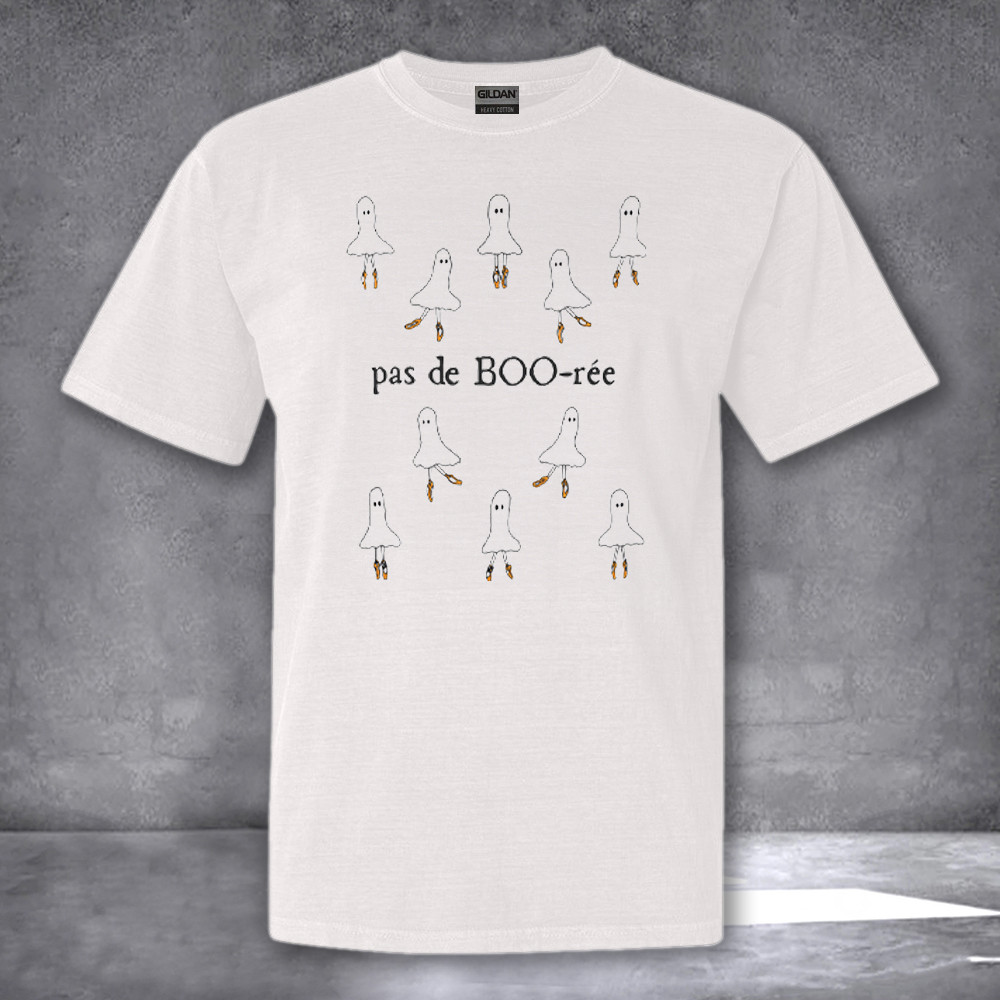 Pas De BOO ree Ballet Dancer Spooky Halloween Shirt Funny Graphic Tees Halloween Gifts Pas De BOO ree Ballet Dancer Spooky Halloween Shirt Funny Graphic Tees Halloween Gifts