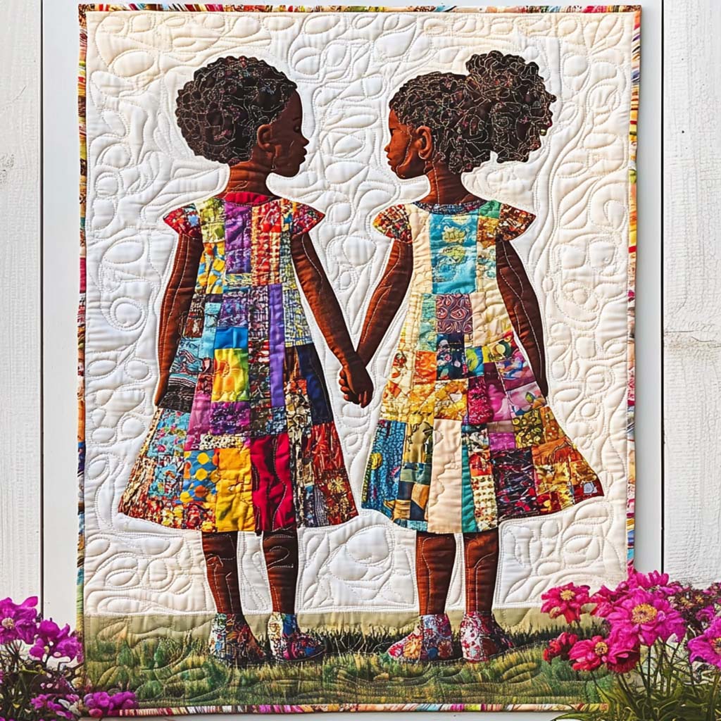 Patchwork Dreams Quilted Blanket Nice Throw Blanket Black Women Melanin Gifts Patchwork Dreams Quilted Blanket Nice Throw Blanket Black Women Melanin Gifts