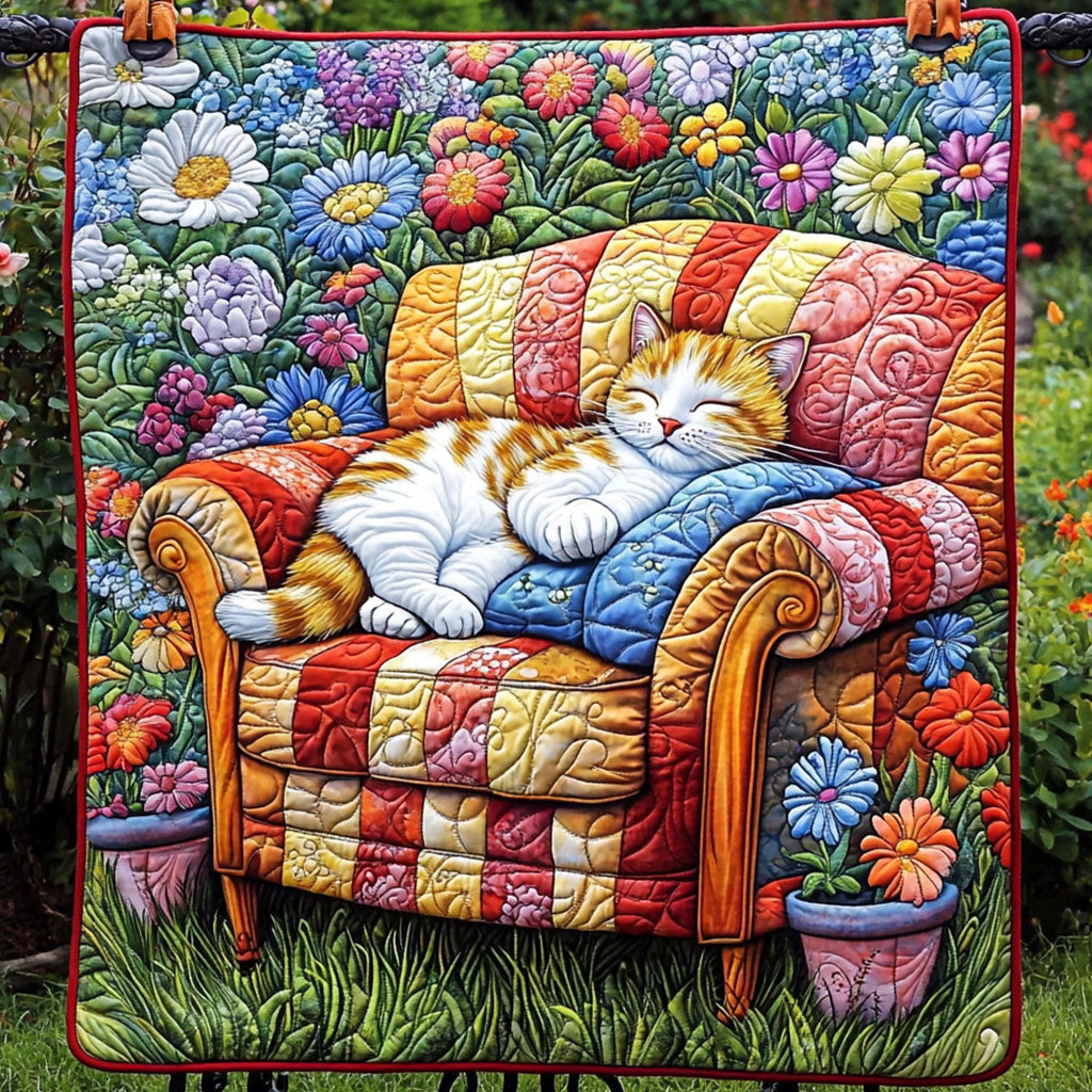Patchwork Nap Quilted Blanket Cute Throw Blanket Cat Mom Gifts For Mother's Day Patchwork Nap Quilted Blanket Cute Throw Blanket Cat Mom Gifts For Mother's Day