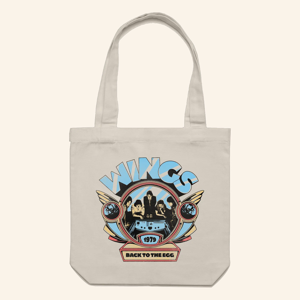 Paul McCartney Tour Merch Back To The Egg Graphic Toto Bag Christmas Gifts For Music Lovers