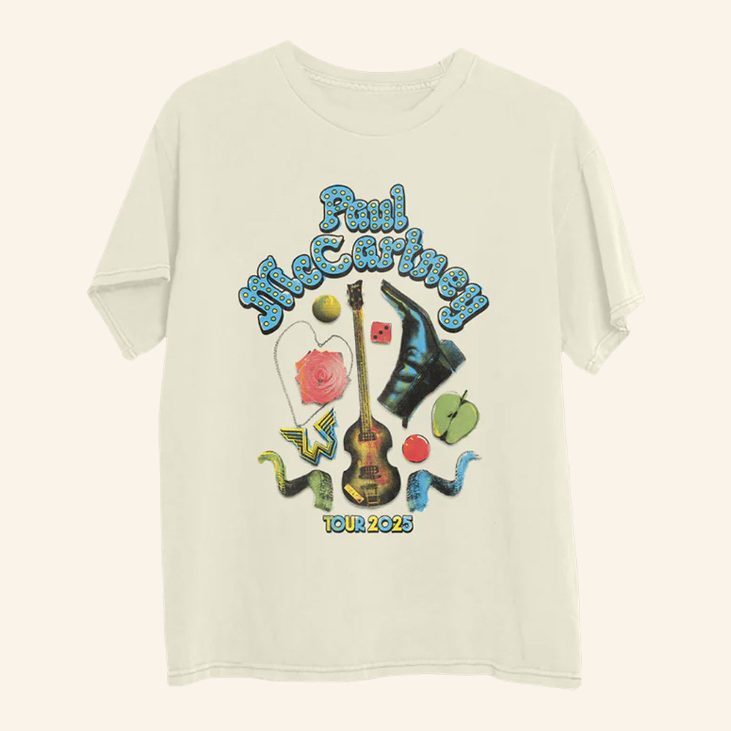 Paul McCartney Tour Merch Got Back 2025 Icon T-Shirt Xmas Gifts For Her Paul McCartney Tour Merch Got Back 2025 Icon T-Shirt Xmas Gifts For Her