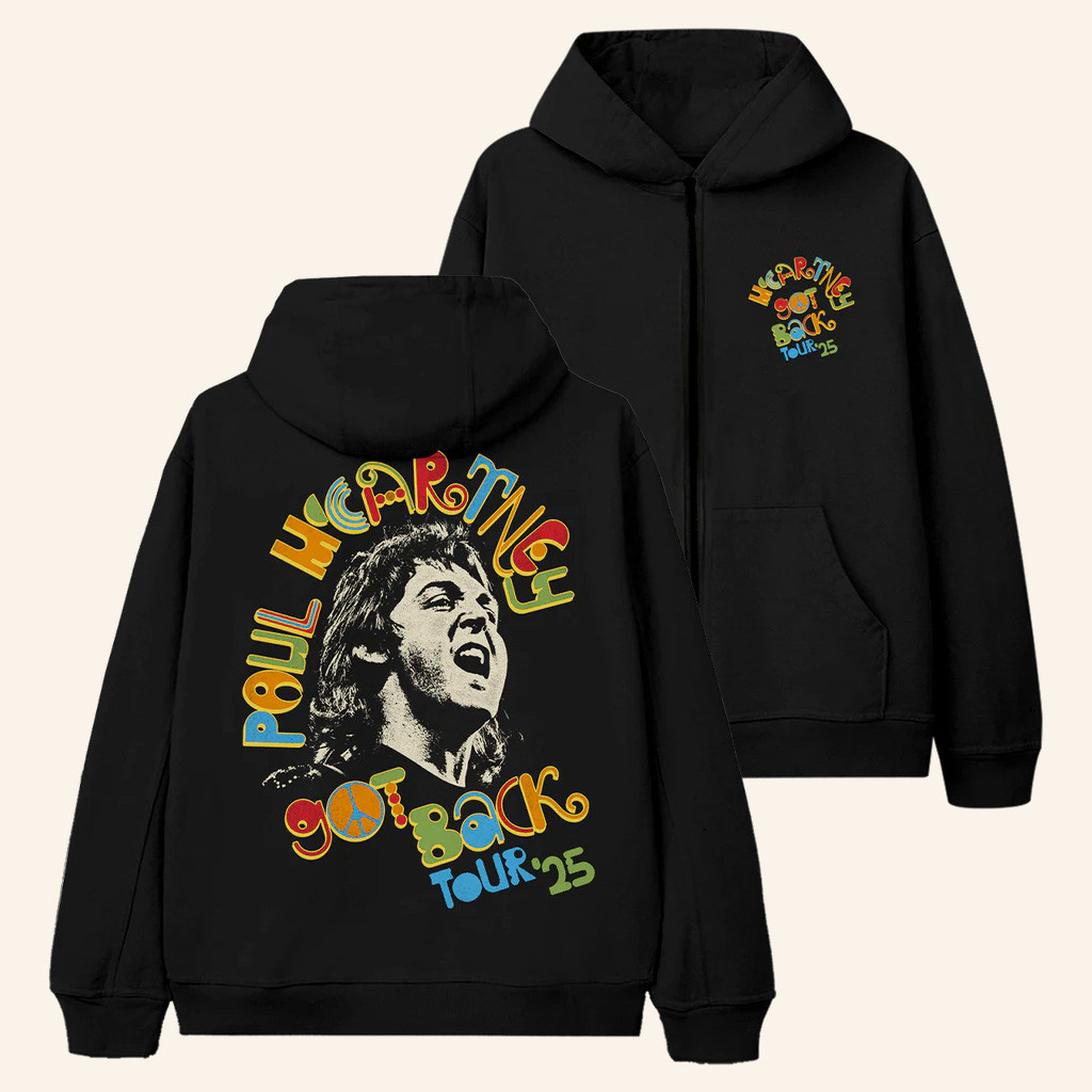 Paul McCartney Tour Merch Got Back 2025 Peace Zip Hoodie Christmas Gifts For Music Lovers Paul McCartney Tour Merch Got Back 2025 Peace Zip Hoodie Christmas Gifts For Music Lovers