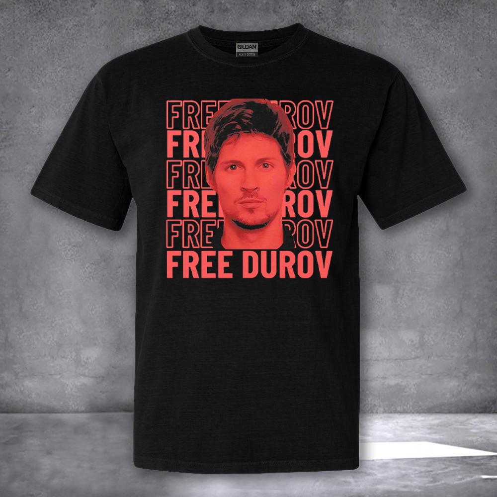 Pavel Durov Free Durov Portrait T-Shirt Gifts For Fan Pavel Durov Free Durov Portrait T-Shirt Gifts For Fan