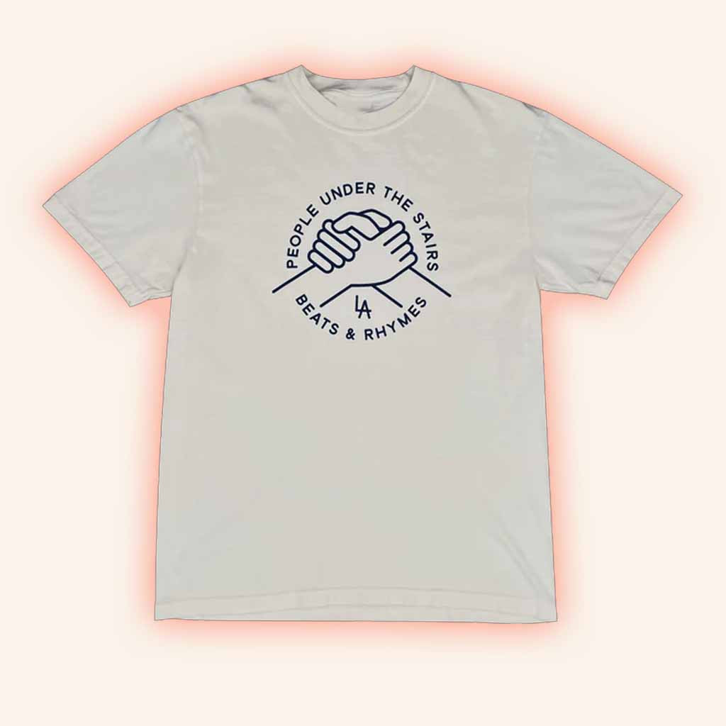 People Under The Stairs Merch Handshake T-Shirt Good Christmas Gifts For Sister People Under The Stairs Merch Handshake T-Shirt Good Christmas Gifts For Sister