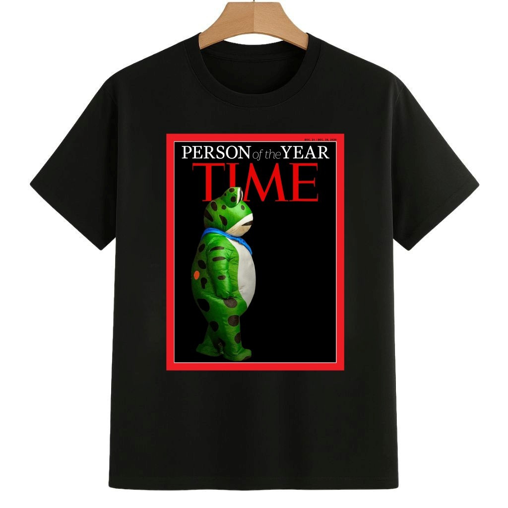 Person Of The Year TIME Portland Frog Shirt Anti ICE Frog Merch Person Of The Year TIME Portland Frog Shirt Anti ICE Frog Merch