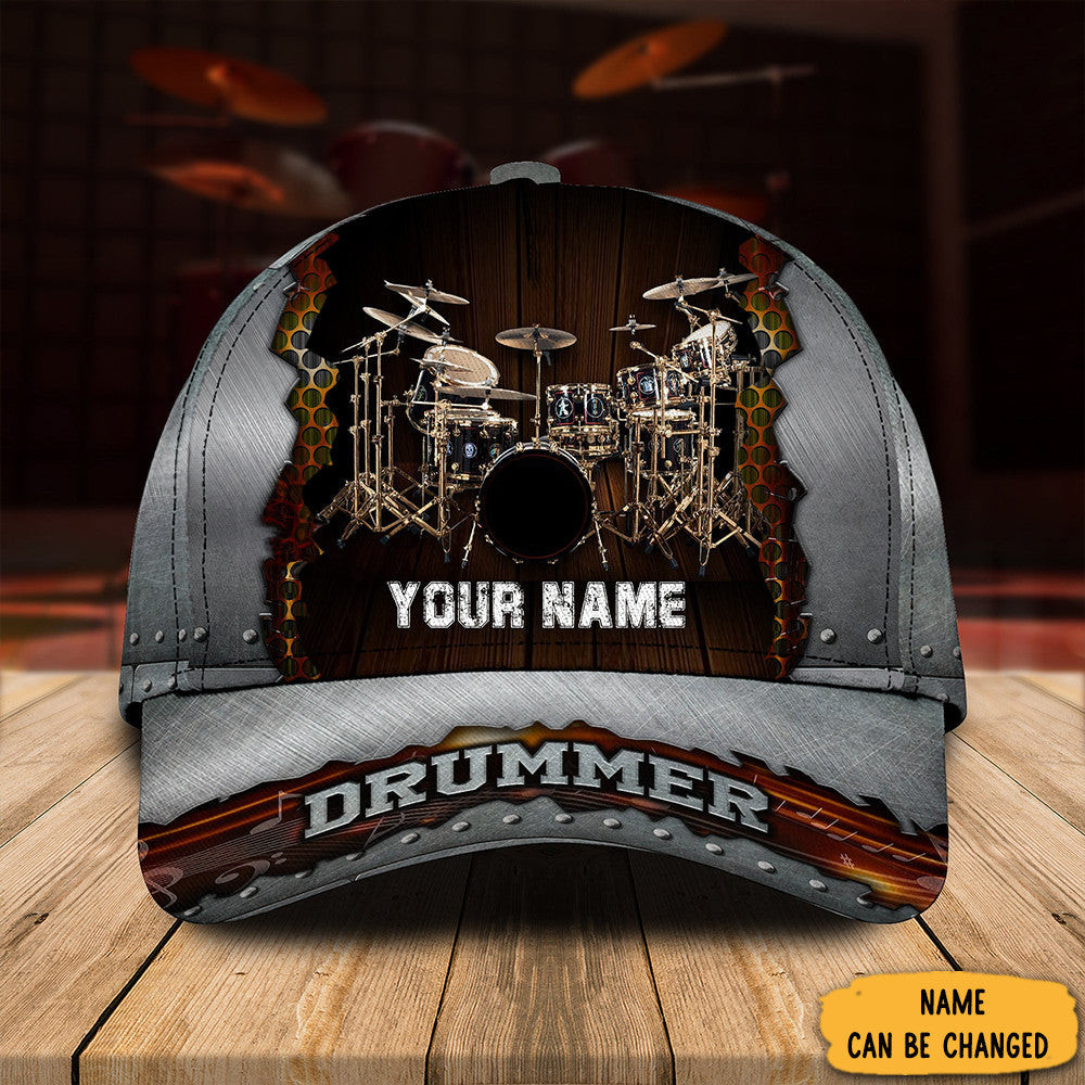 Personalized Drummer Hat Drum Players Customized Hat Gifts For Drummers Personalized Drummer Hat Drum Players Customized Hat Gifts For Drummers