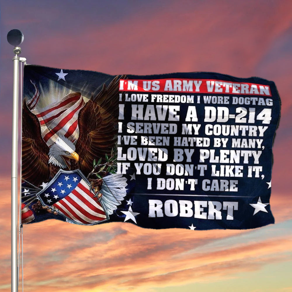 Personalized Eagle U.S Army Veteran Flag Patriotic Honor Gifts For Military Veterans Personalized Eagle U.S Army Veteran Flag Patriotic Honor Gifts For Military Veterans