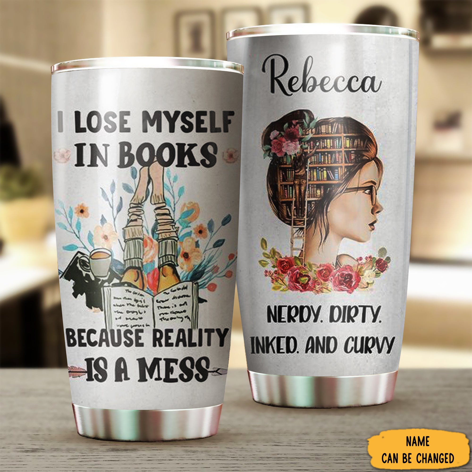 Personalized I Lose Myself In Books Tumbler Birthday Gifts For Book Lovers For Her Personalized I Lose Myself In Books Tumbler Birthday Gifts For Book Lovers For Her