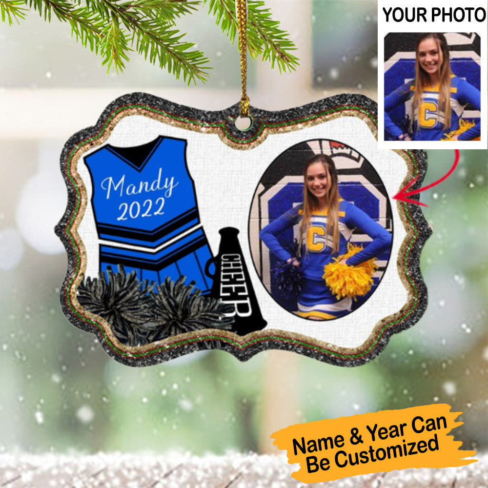 Personalized Image Cheer Ornament Personalized Cheerleader Ornaments Cheer Coach Gift Personalized Image Cheer Ornament Personalized Cheerleader Ornaments Cheer Coach Gift