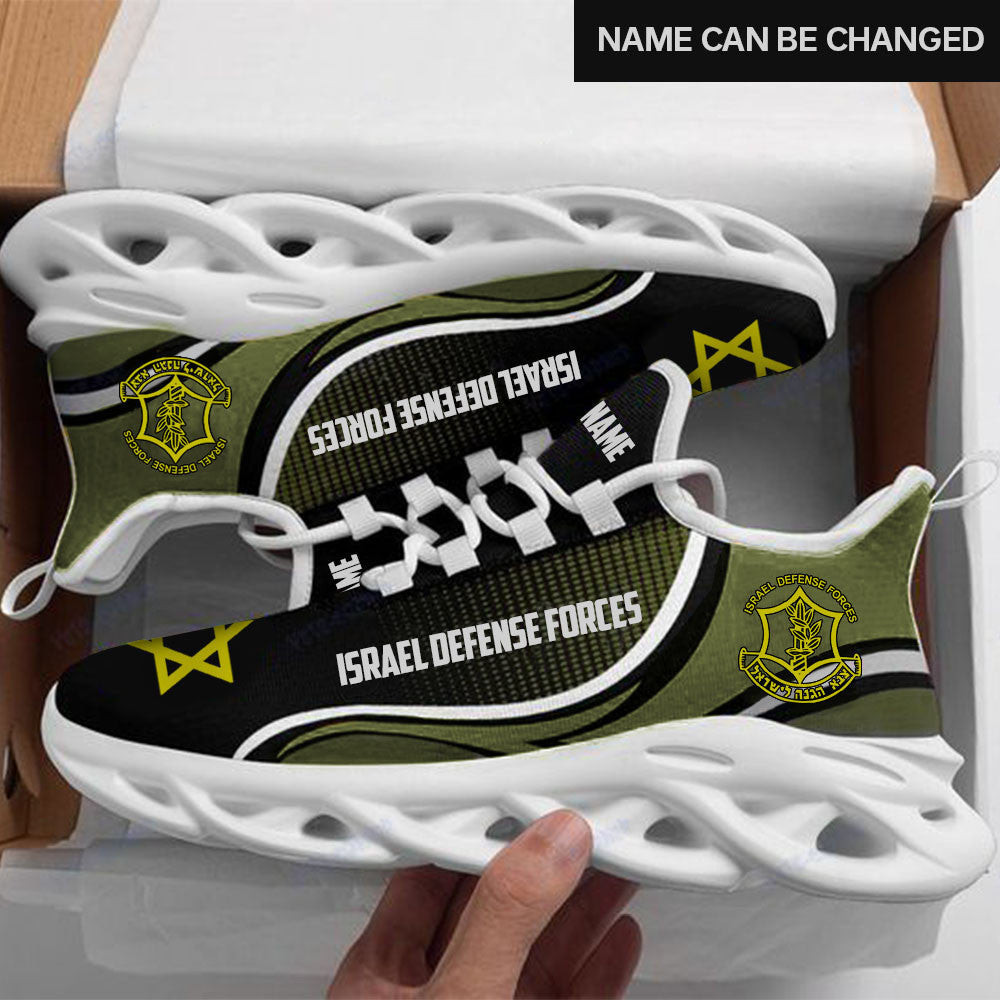 Personalized Israel Defense Forces Clunky Sneakers Star Of David IDF Shoes Support Israel Merch Personalized Israel Defense Forces Clunky Sneakers Star Of David IDF Shoes Support Israel Merch