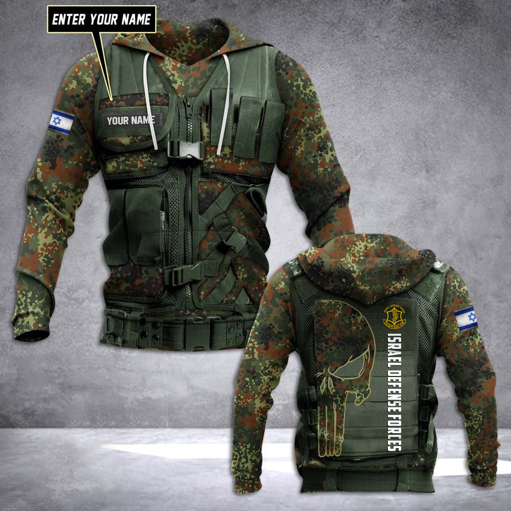 Personalized Israel Defense Forces Hoodie Israeli Army Hoodie Camo IDF Clothing Israel Merch Personalized Israel Defense Forces Hoodie Israeli Army Hoodie Camo IDF Clothing Israel Merch