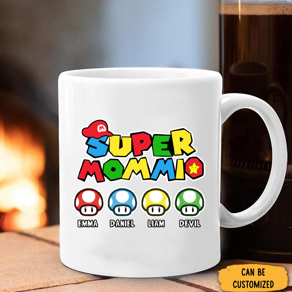 Personalized Super Mommio Shirt Mothers Day T-Shirts Gifts For Mom 2024 Personalized Super Mommio Shirt Mothers Day T-Shirts Gifts For Mom 2024