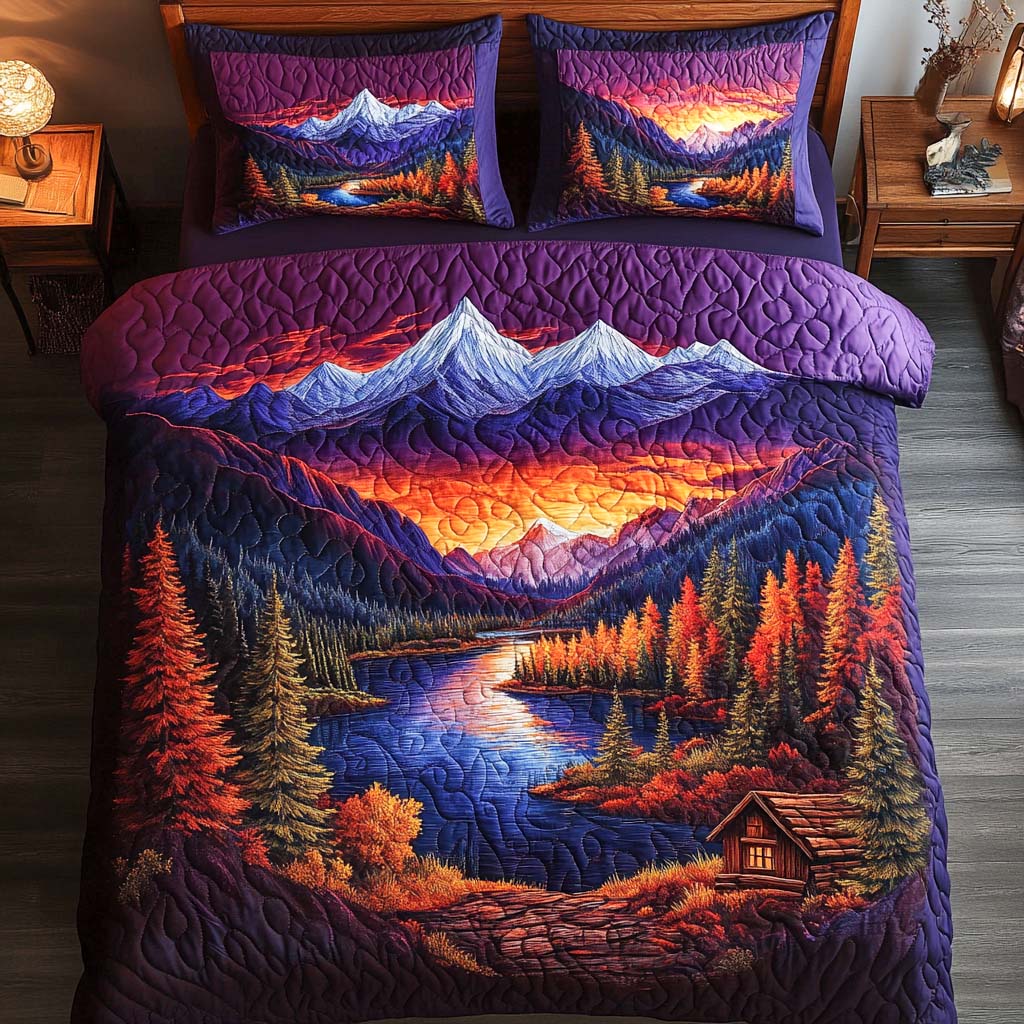 Pinewood Spirit Quilted Bedding Set Duvet Cover Bedspreads Xmas Present Ideas For Mother In Laws Pinewood Spirit Quilted Bedding Set Duvet Cover Bedspreads Xmas Present Ideas For Mother In Laws