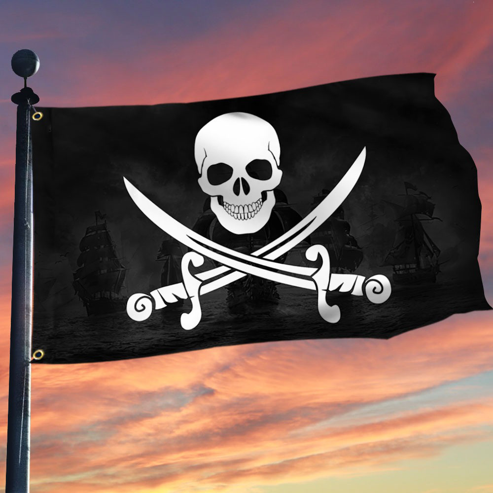 Pirate Flag Pirate Skull And Crossbones Flag Jolly Roger Merchandise Pirate Flag Pirate Skull And Crossbones Flag Jolly Roger Merchandise