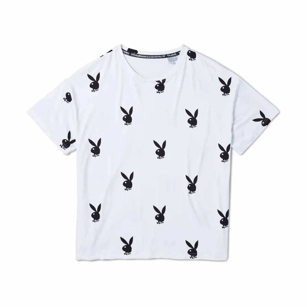 Playboy Merch All Over Bunny T-Shirt Best Christmas Gifts For Sister