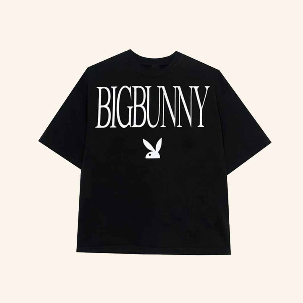 Playboy Merch Big Bunny Black T-Shirt Best Christmas Gifts For Boyfriend