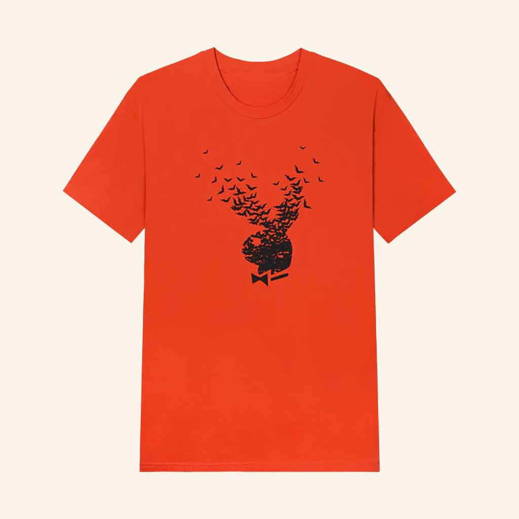 Playboy Merch Exploding Bat T-Shirt Best Halloween Gifts For Adults Playboy Merch Exploding Bat T-Shirt Best Halloween Gifts For Adults