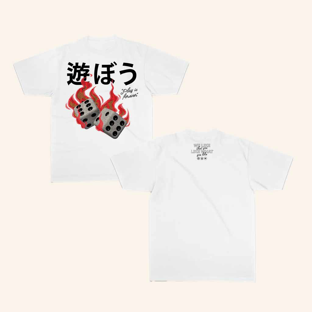 Playboy Merch Fire Dice Play Is Forever T-Shirt Christmas Present Ideas For Him Playboy Merch Fire Dice Play Is Forever T-Shirt Christmas Present Ideas For Him