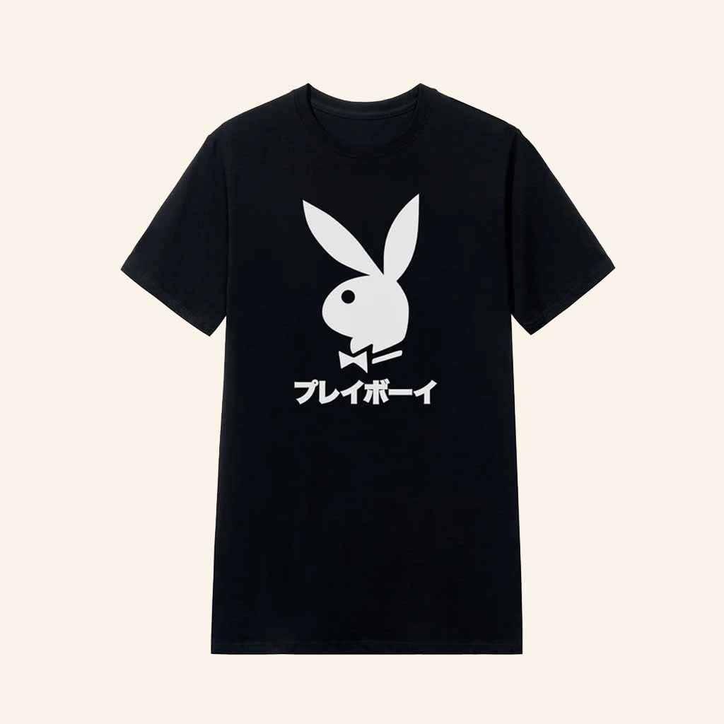Playboy Merch Japanese Rabbit Head T-Shirt Best Birthday Gift For Husband