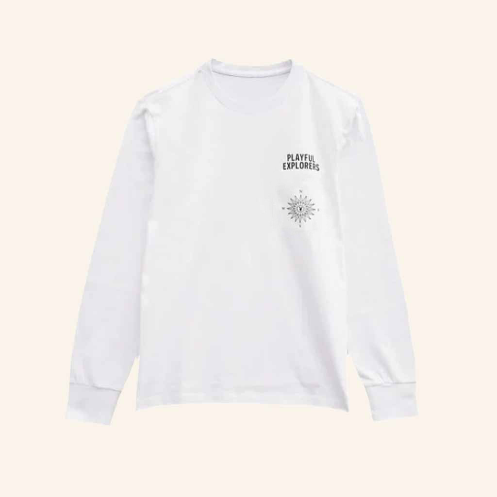 Playboy Merch Playboy Explorers Compass Long Sleeve Shirt Christmas Gifts For Guys