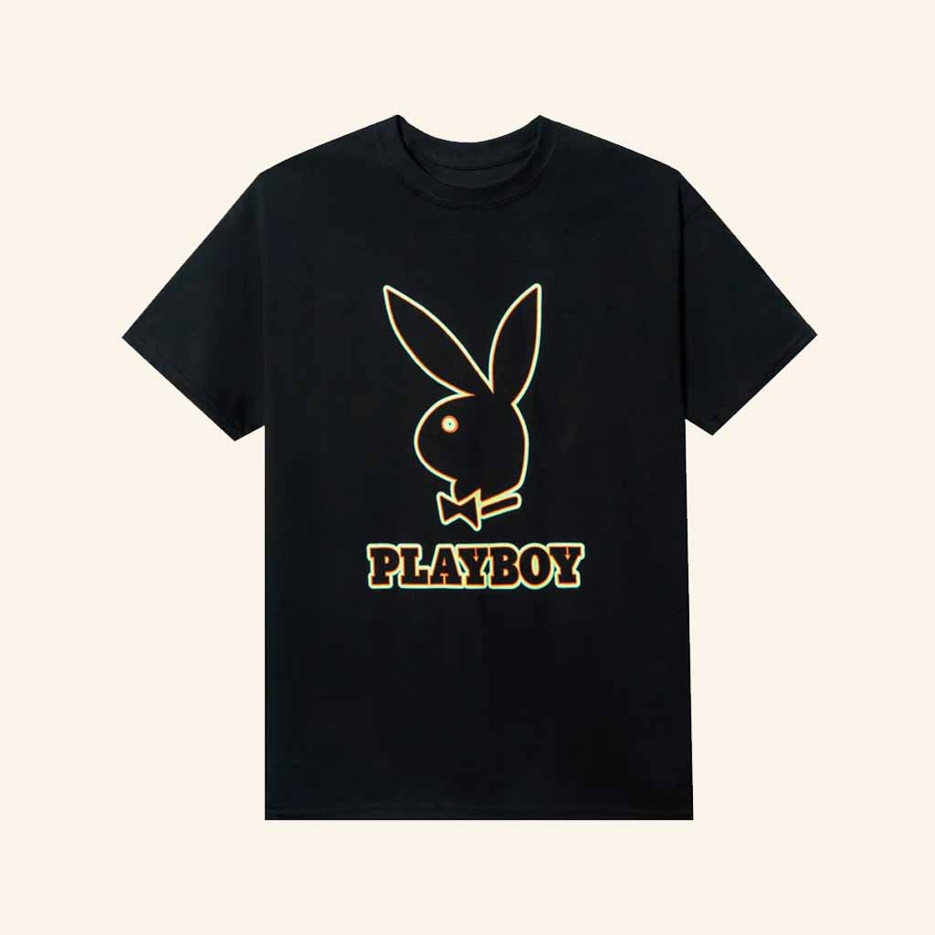 Playboy Merch Playboy Outline Graphic T-Shirt Best Christmas Gifts For Men Playboy Merch Playboy Outline Graphic T-Shirt Best Christmas Gifts For Men