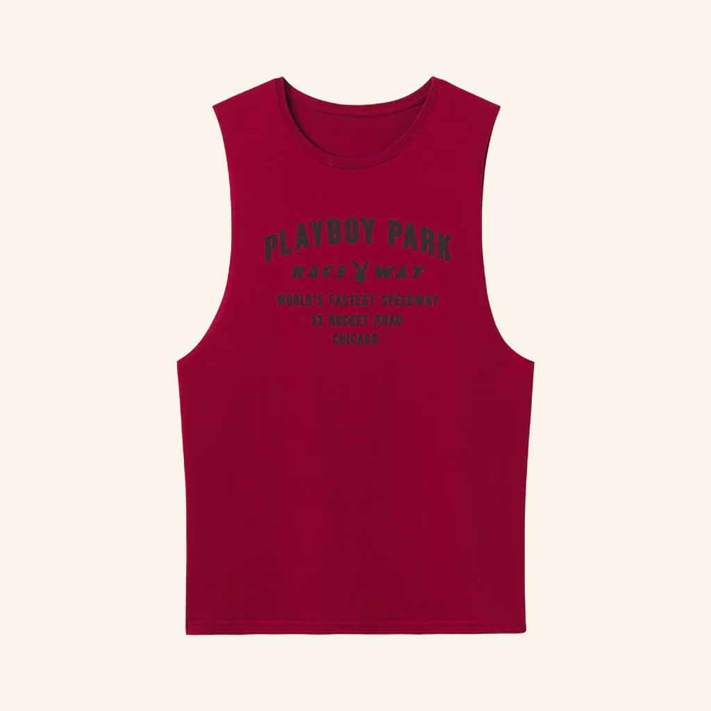 Playboy Merch Playboy Raceway Tank Top Birthday Presents For Friend Playboy Merch Playboy Raceway Tank Top Birthday Presents For Friend