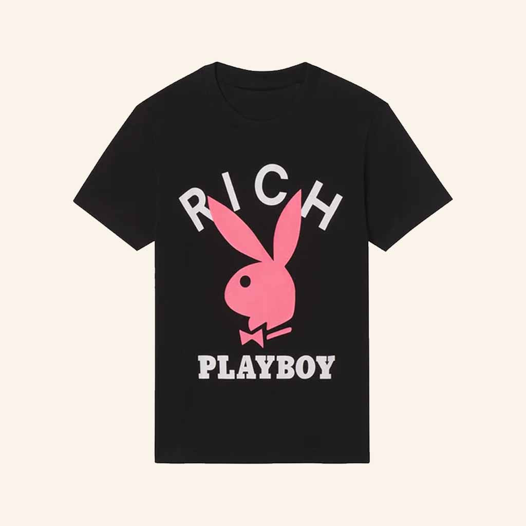 Playboy Merch Playboy x John Richmond Logo T-Shirt Unique Gifts For Her Playboy Merch Playboy x John Richmond Logo T-Shirt Unique Gifts For Her
