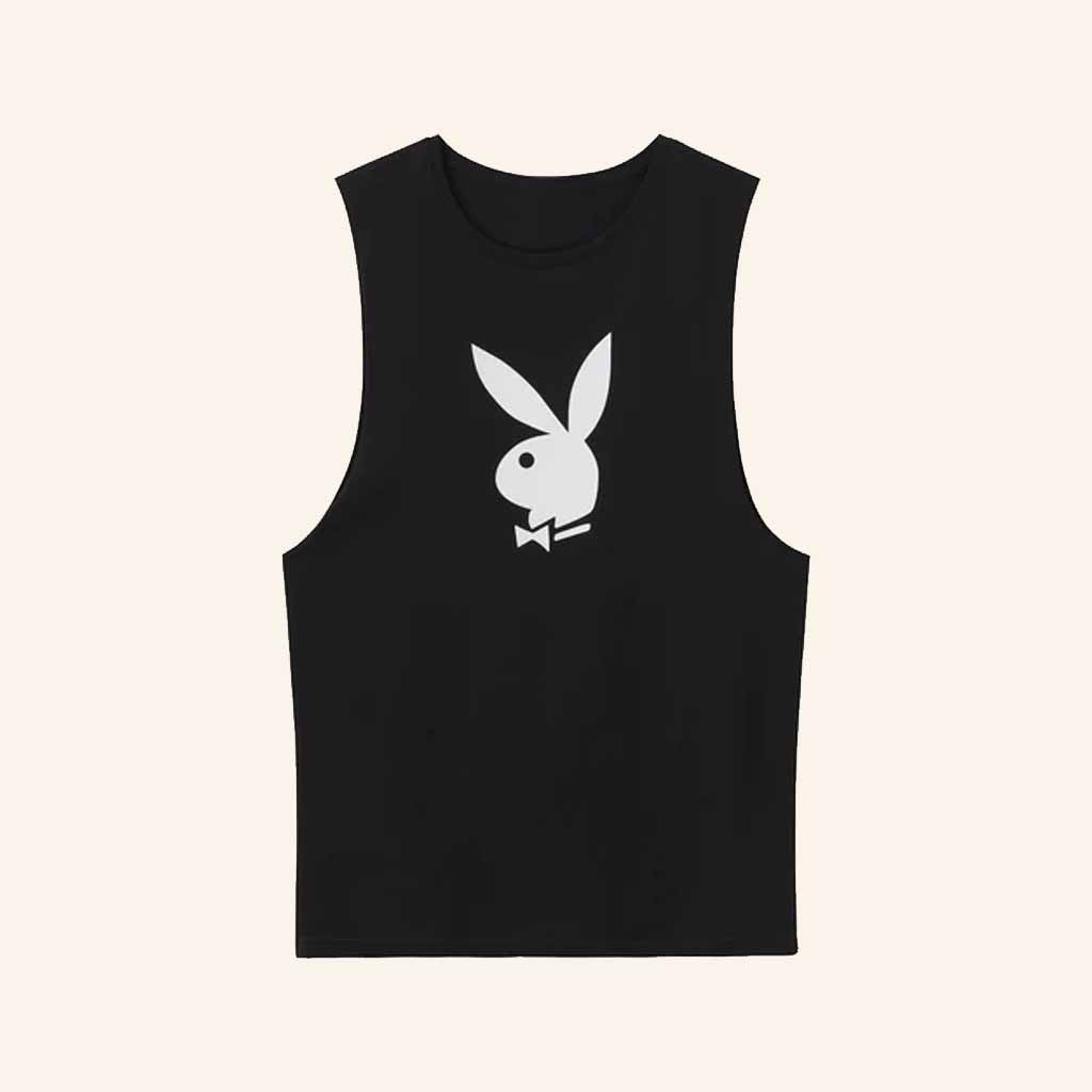 Playboy Merch Rabbit Head Logo Tank Top Birthday Gift Ideas For Sister Playboy Merch Rabbit Head Logo Tank Top Birthday Gift Ideas For Sister