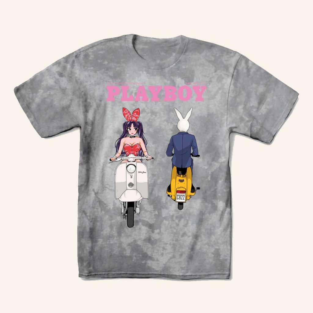 Playboy Merch Tokyo Club Scoot T-Shirt Birthday Present For Brother