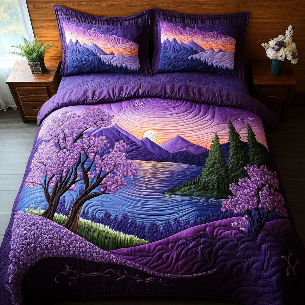 Plum Grove Quilted Bedding Set Duvet Cover Bedspreads Best Gifts For Lavender Lovers Plum Grove Quilted Bedding Set Duvet Cover Bedspreads Best Gifts For Lavender Lovers