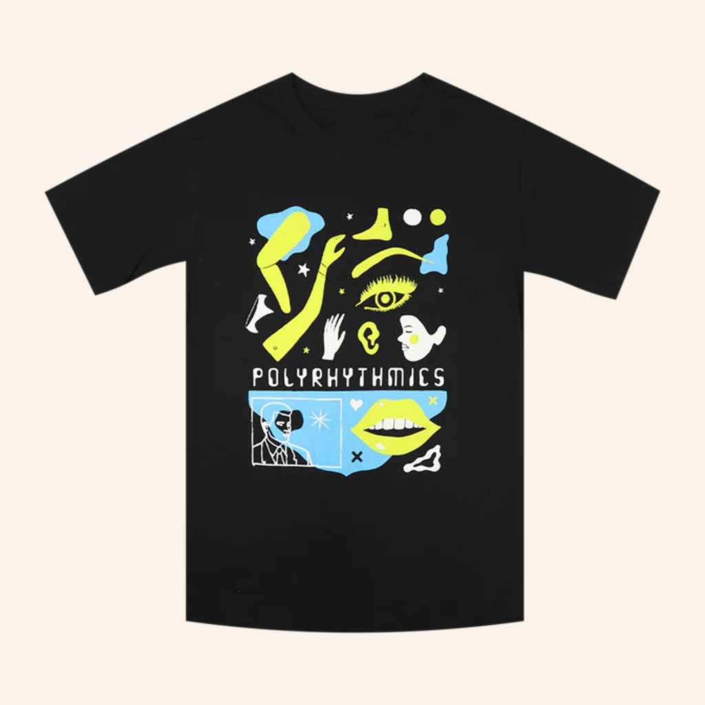 Polyrhythmics Merch Sci Fi Black T-Shirt Cool Christmas Gifts For Guys Polyrhythmics Merch Sci Fi Black T-Shirt Cool Christmas Gifts For Guys