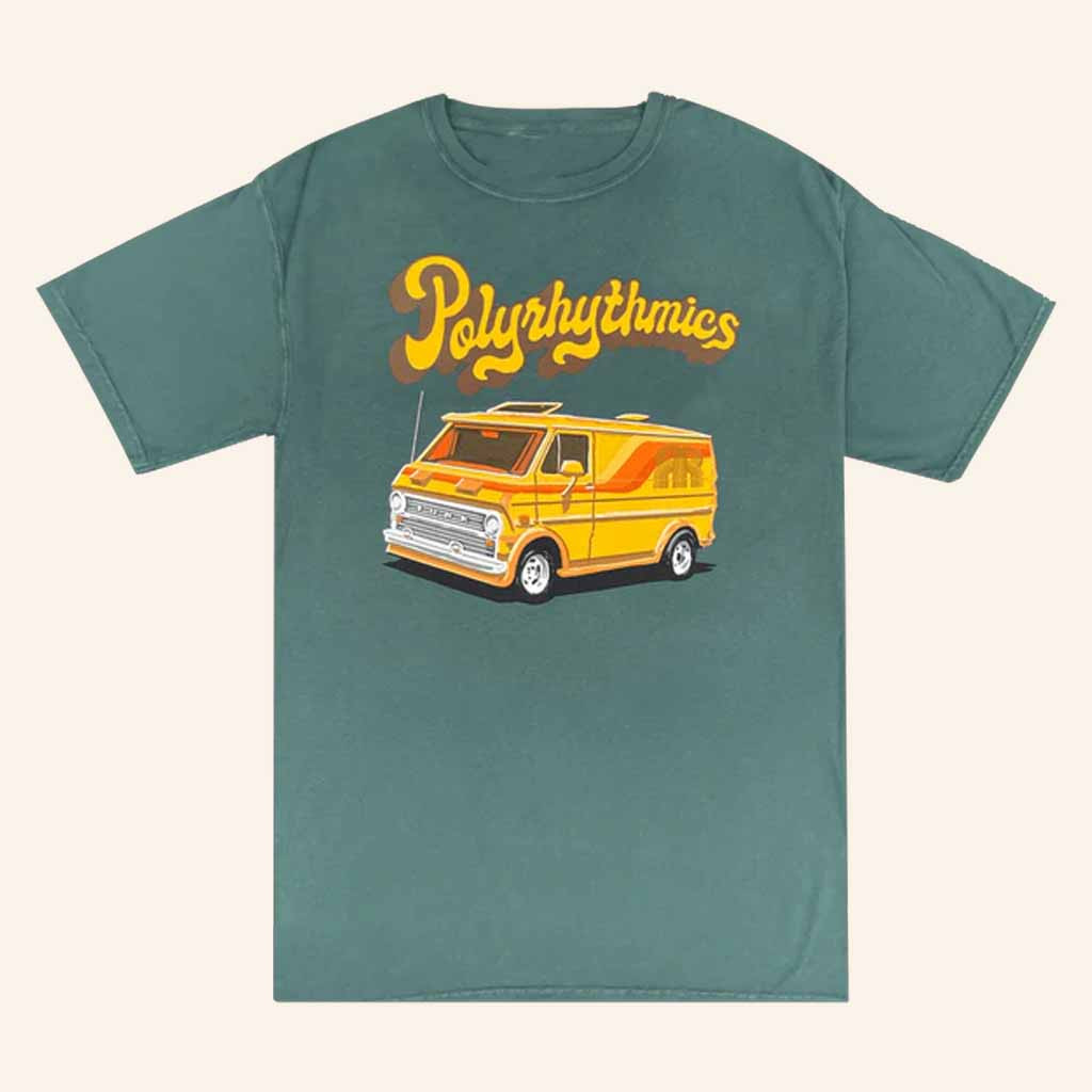 Polyrhythmics Merch Van T-Shirt Christmas Gifts For Music Lovers Polyrhythmics Merch Van T-Shirt Christmas Gifts For Music Lovers