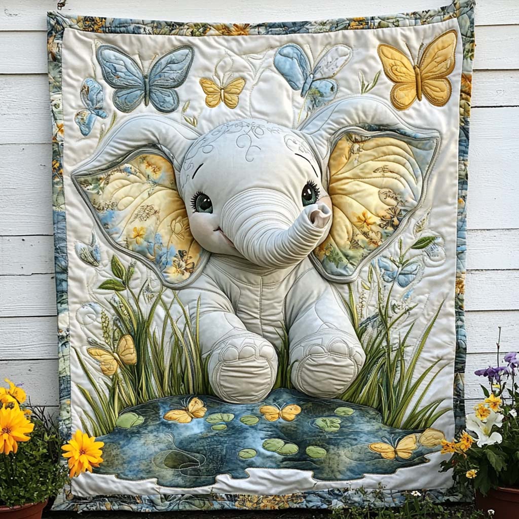 Pond Whispers Quilted Blanket Nice Throw Blanket Christmas Gift Ideas For Elephant Lovers Pond Whispers Quilted Blanket Nice Throw Blanket Christmas Gift Ideas For Elephant Lovers