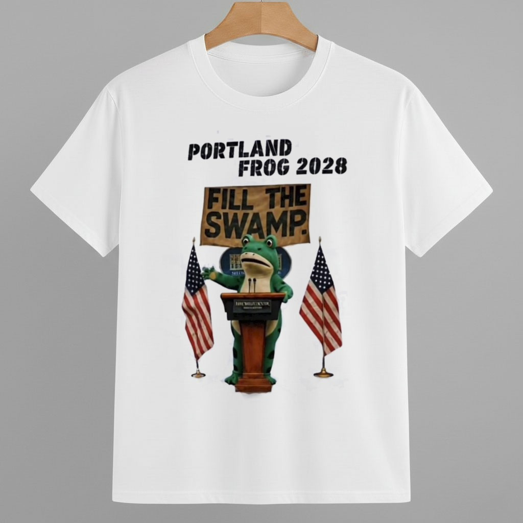 Portland Frog 2028 Fill The Swamp Shirt Anti ICE Frog Merch Portland Frog 2028 Fill The Swamp Shirt Anti ICE Frog Merch