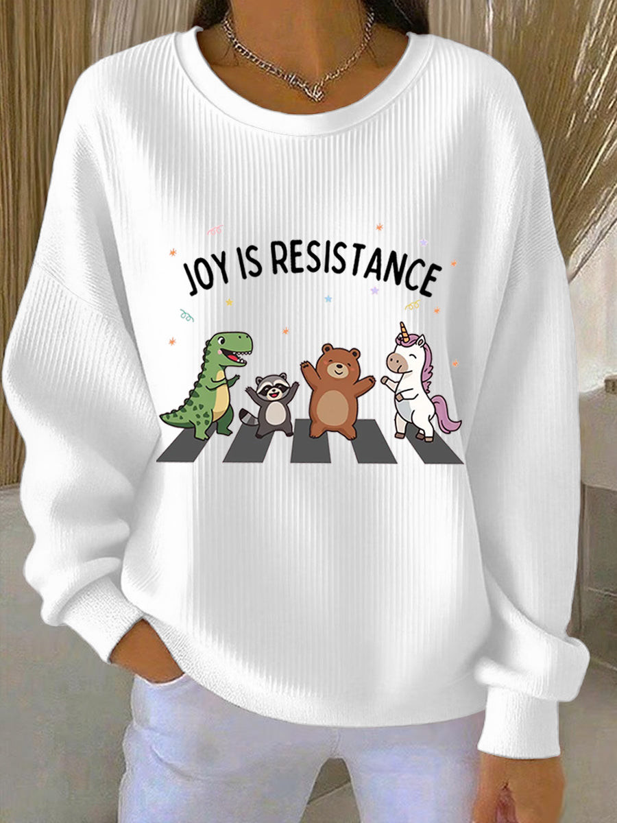 Portland Frog Against Ice Sweatshirt Joy Is Resistance Anti Fascism Sweatshirt FDT Gifts Portland Frog Against Ice Sweatshirt Joy Is Resistance Anti Fascism Sweatshirt FDT Gifts