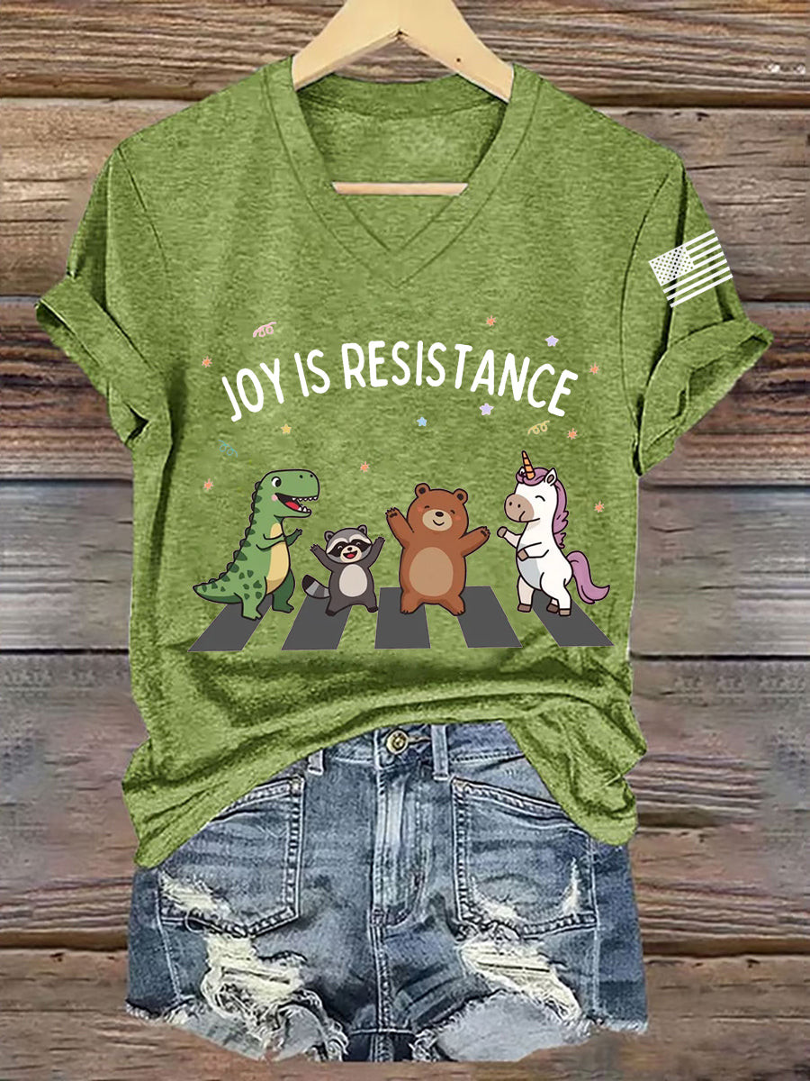 Portland Frog Against ICE V-Neck Shirt Joy Is Resistance Anti ICE Shirt Gifts for Activists Portland Frog Against ICE V-Neck Shirt Joy Is Resistance Anti ICE Shirt Gifts for Activists