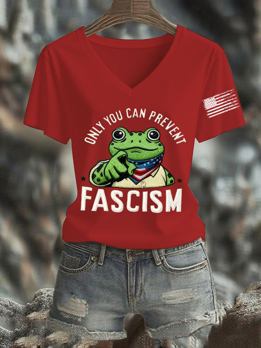 Portland Frog Against ICE V-Neck Shirt Only You Can Prevent Fascism Shirt Anti Fascism Merch Portland Frog Against ICE V-Neck Shirt Only You Can Prevent Fascism Shirt Anti Fascism Merch